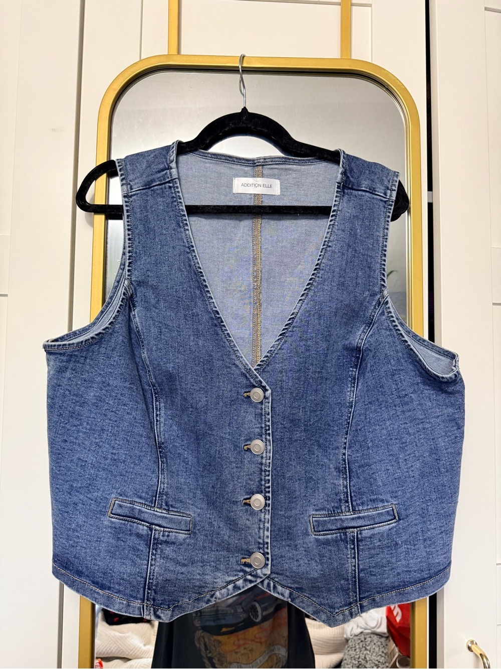 Addition Elle Stretchy Jean Vest